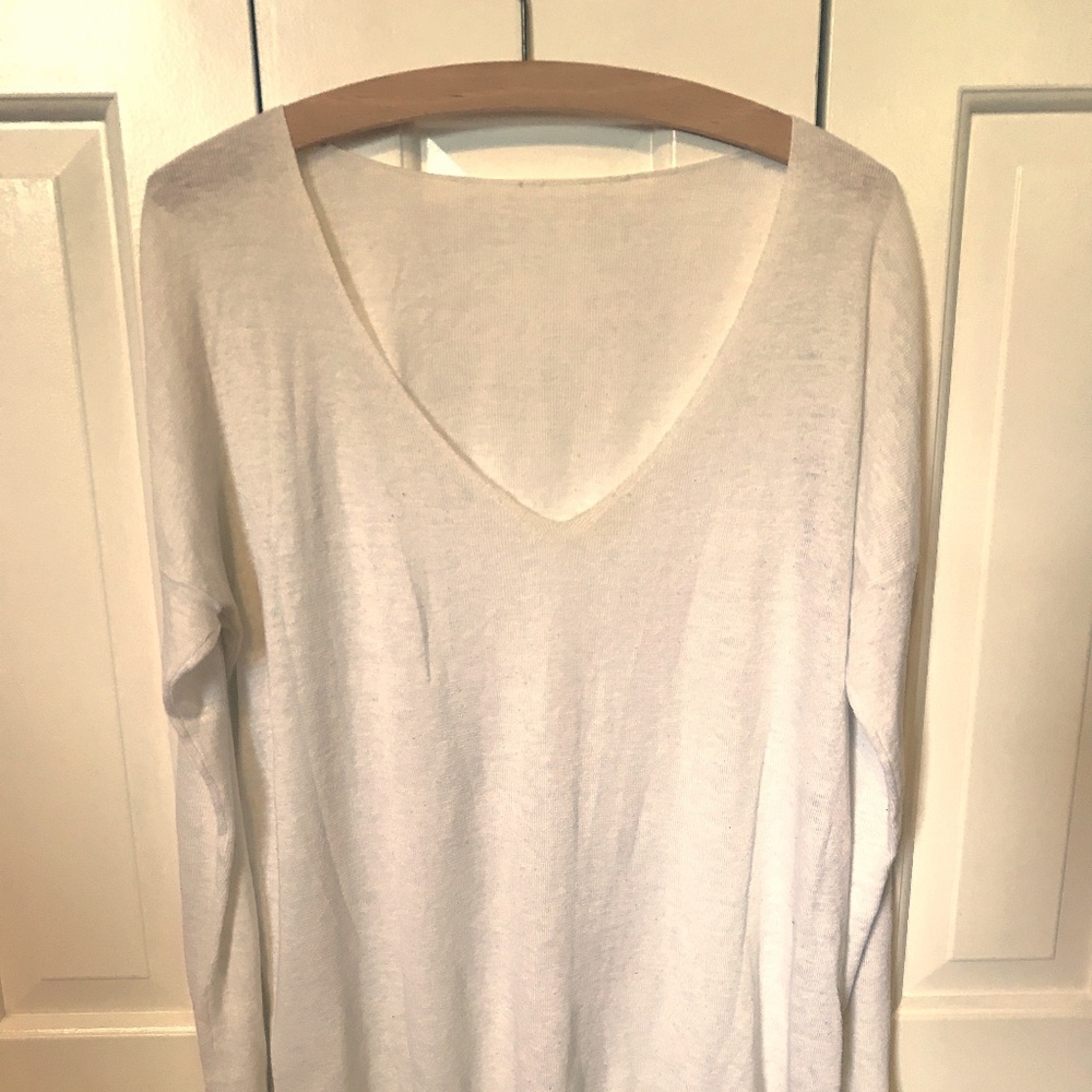 Linen Long Sleeved Blouse